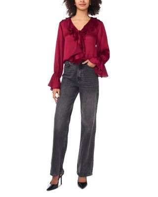 Double Ruffled Blouse