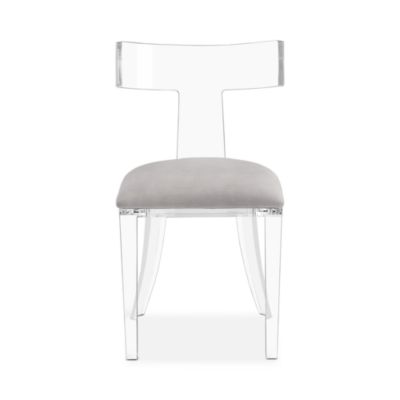 Tristan Acrylic Klismos Chair