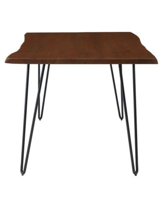 Ardor 60" Live Edge Acacia Wood Acacia Wood Dining Table