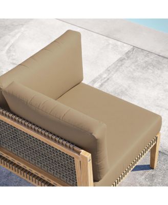 Clearwater Outdoor Patio Teak Wood Corner Chair