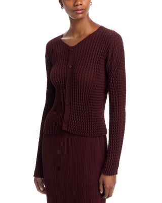 Spongy Cardigan Sweater