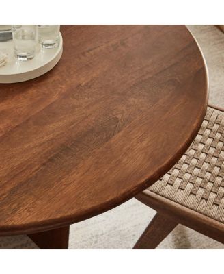 Rivian Round 48" Wood Dining Table