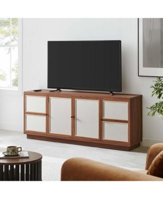 Capri 63" Wood Grain TV Console