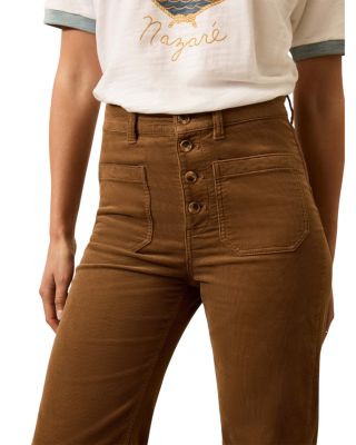 Stretch Terry Cord Patch Pocket Pants
