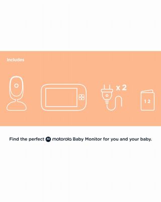 Motorola VM75 5" Video Baby Monitor