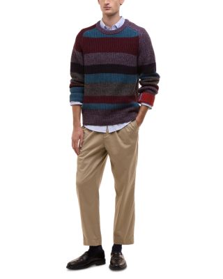 x Paul Smith Multi Striped Crewneck Sweater