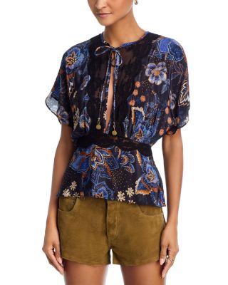 Snakes Bouquet Blouse