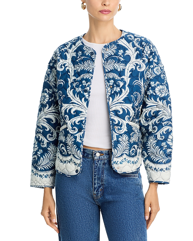 Farm Rio Santorini Quilted Jacket