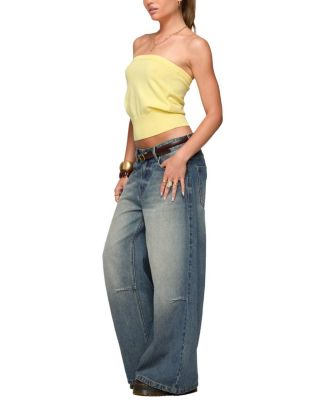 Philipa Strapless Knit Top