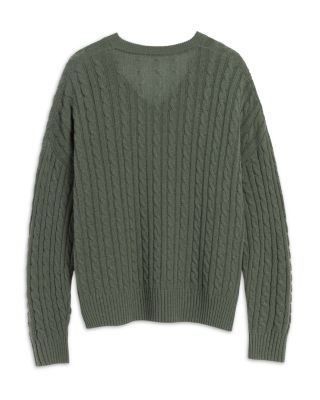 Nell V Neck Wool Cashmere Sweater