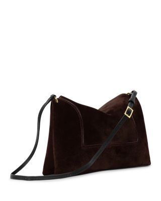 Penelope Slouch Bag in Suede