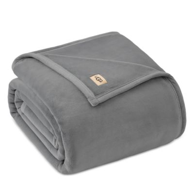 Ugg Coco Bed Blanket, King In Gray