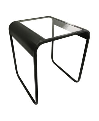 Dover Glass Top Nesting Table, Set of 2