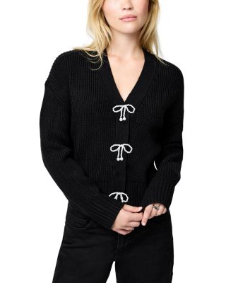 Embellished Baby Soft Knit Cardigan Sweater 