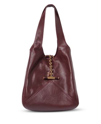 Balloon Small Leather Hobo Bag