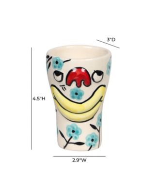  Velma Ceramic Glasses - Set of 4