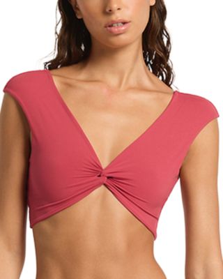 Hattie Reversible Crop Bikini Top