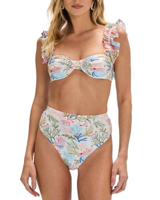 Seaweed Flutter Bikini Top
