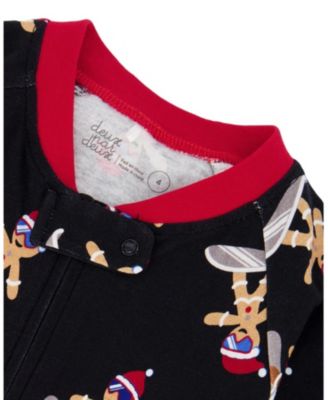  Boys' Organic Cotton Interlock One-Piece Pajama - Little Kid