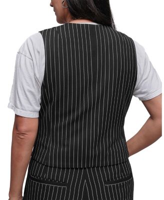 The Empower Pinstripe Vest