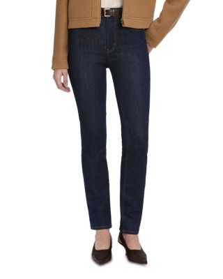 FRAME - The Pencil High Rise Jeans in Rinse