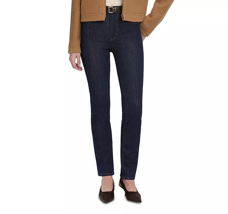 Frame The Pencil High Rise Jeans in Rinse