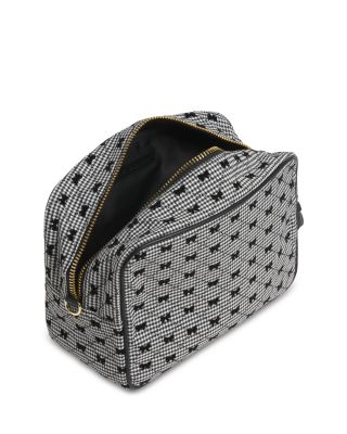 J'adore Bow Jacquard Pouch