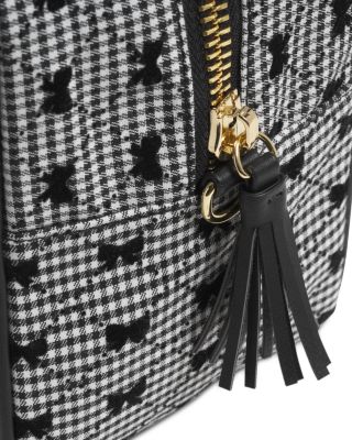 J'adore Bow Jacquard Pouch