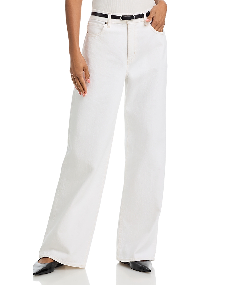 Frame The Stroll High Rise Wide Leg Jeans