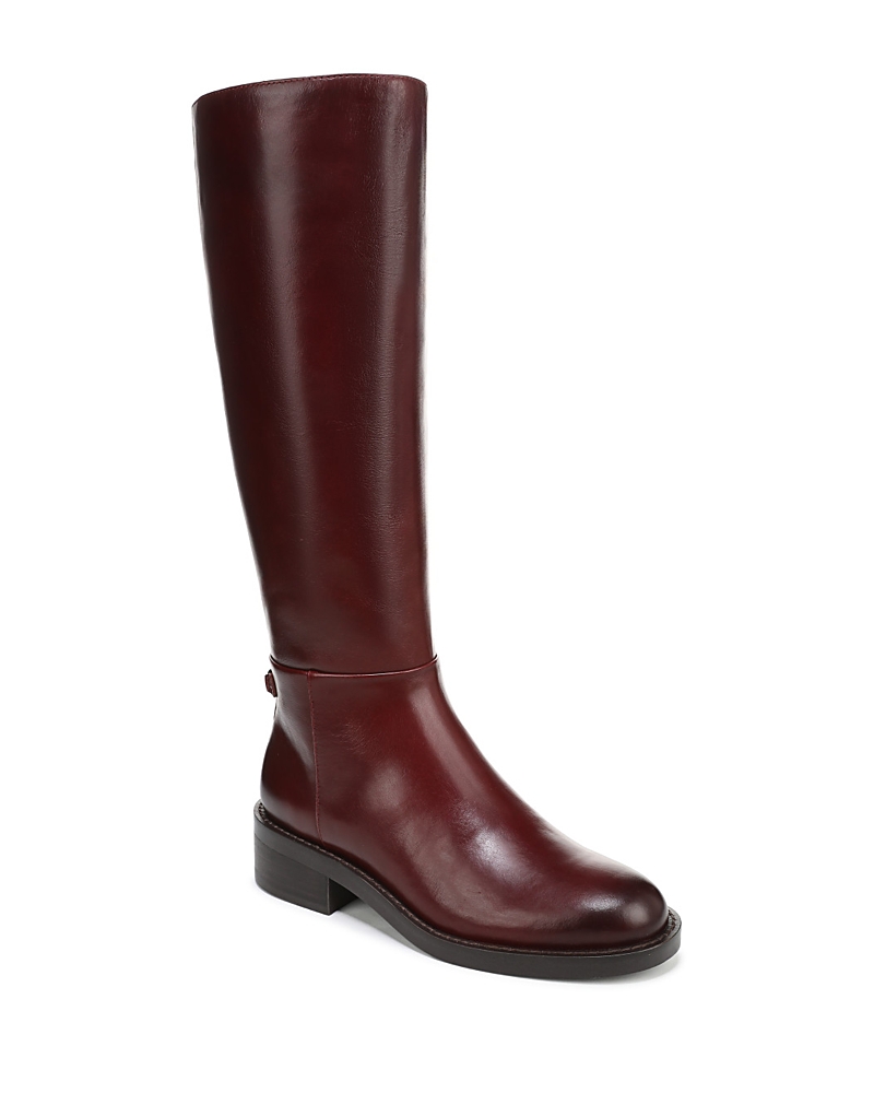 Sam Edelman Milla Knee High Boot In Burgundy