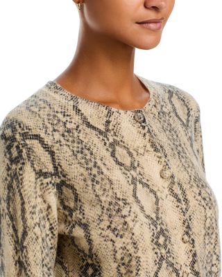The Cashmere Snake Cardigan