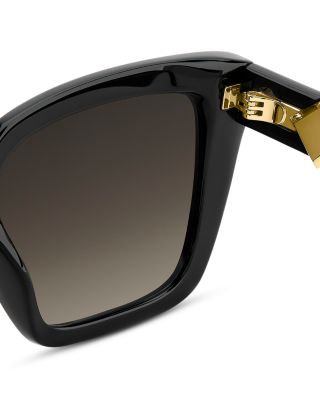 Gradient Square Sunglasses, 54mm