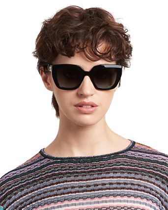 Gradient Square Sunglasses, 52mm