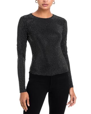 The Rhinestone Jersey Top