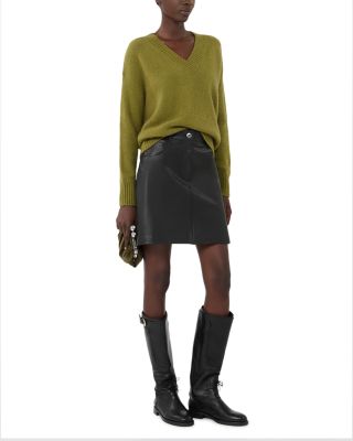 Visita Olive Green Sweater