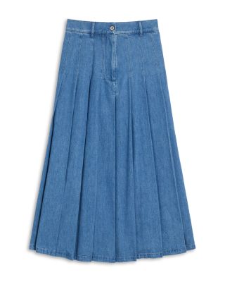 Opunzia Navy Skirt