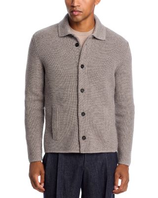 Brenta Textured Wool Cardigan