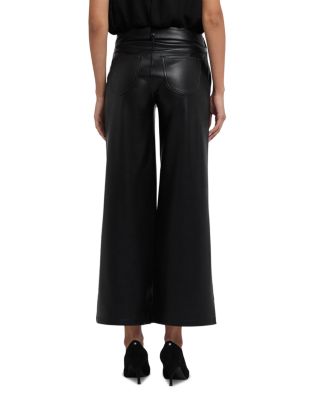 Faux Leather Ankle Pants