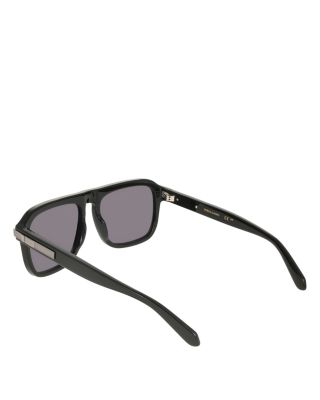 Solid Square Sunglasses, 57mm