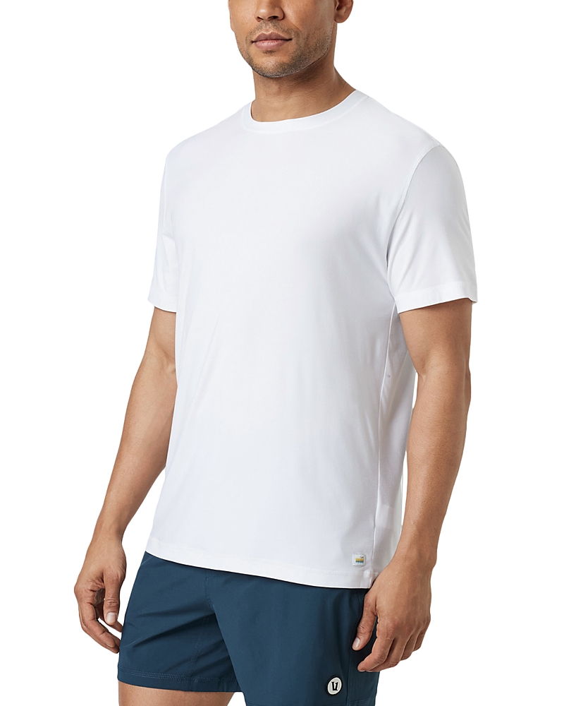 Vuori Strato Short Sleeve Tech Tee in Grey