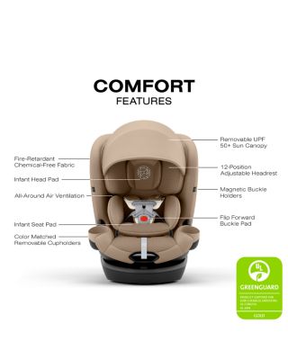Callisto G 360&amp;deg; Rotating All in One Convertible Car Seat