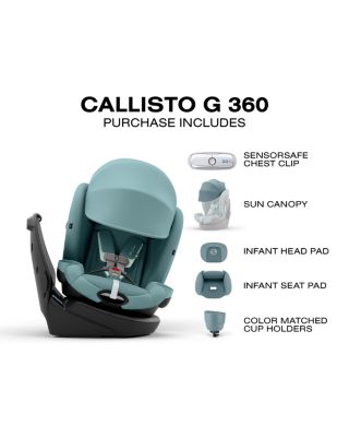 Callisto G 360&deg; Rotating All in One Convertible Car Seat