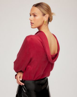 Camille Cowl Back Top