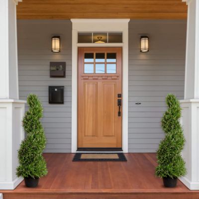 3' UV Resistant Artificial Rosemary Spiral Topiary Tree (Indoor/Outdoor)