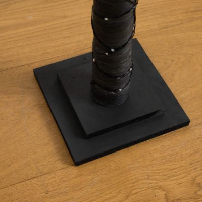 5' Pre-Lit Artificial Halloween Twig Tree with 360 Orange & Purple LED Lights