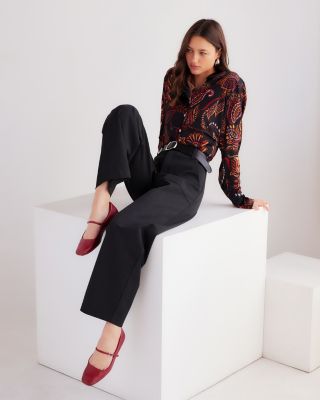 Tawnie Side Pleat Shirt