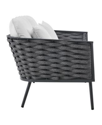 Stance Outdoor Patio Aluminum Loveseat