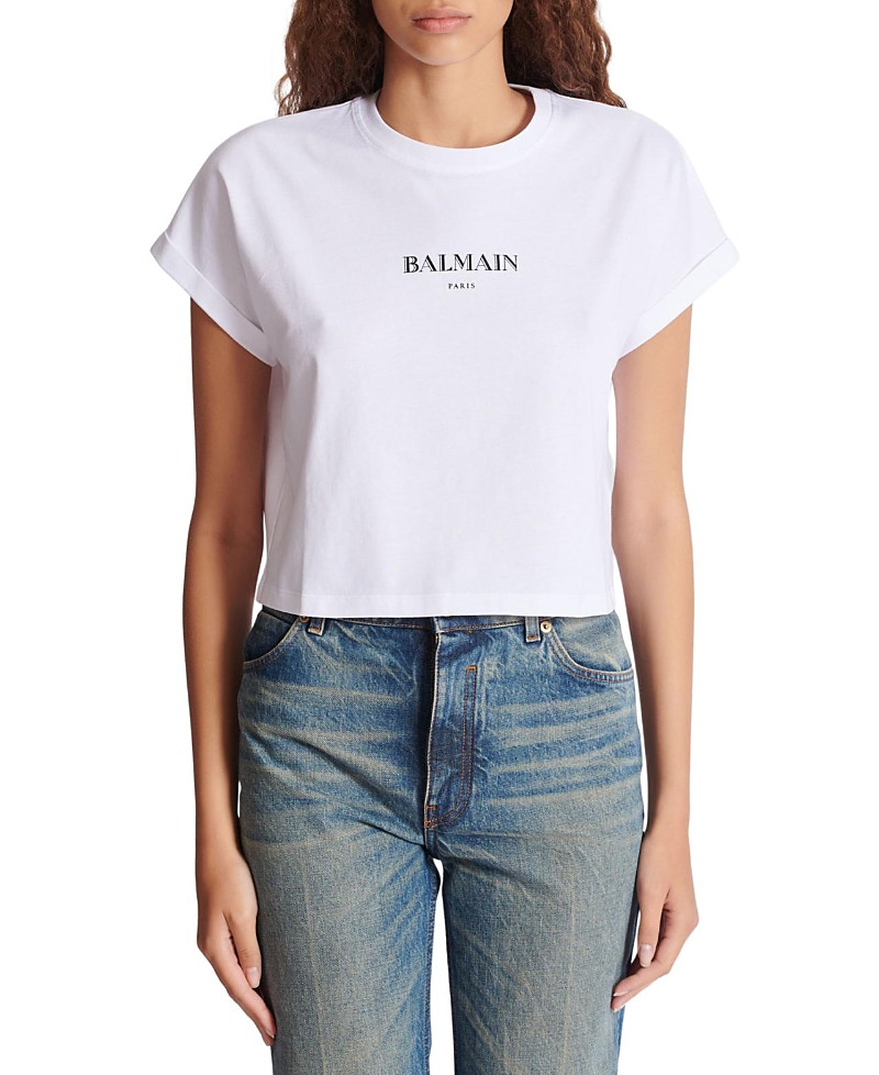 Balmain Print In White