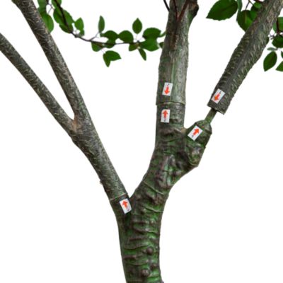 10' Minimalist Artificial Citrus Tree