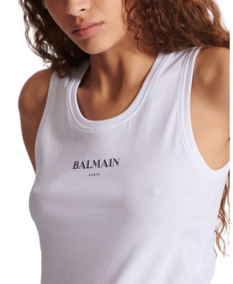  Tank Top with Balmain Print